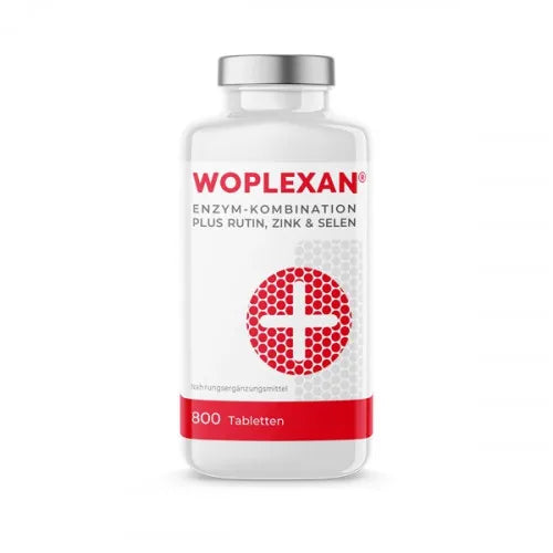 Pineapple, papaya, pancreatin, rutin, trypsin, chymotrypsin, WOPLEXAN - UKDorf