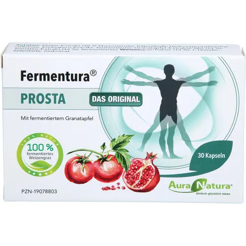 Prostate, pumpkin seed, phytosterols, pomegranate, FERMENTURA Prosta Capsules - UKDorf