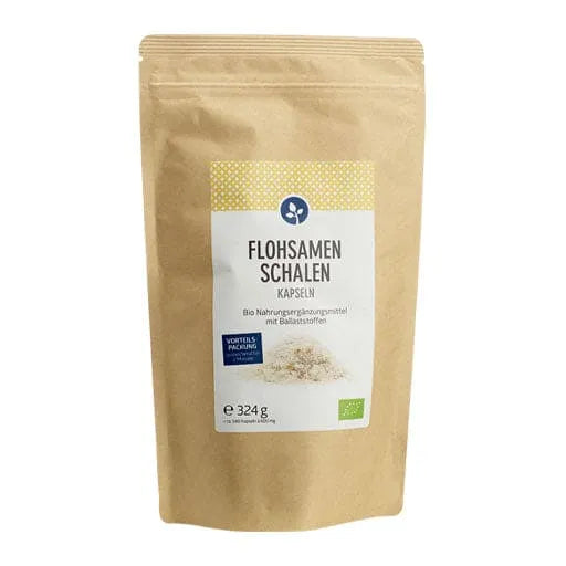 Psyllium husk 500 mg Organic Capsules - UKDorf