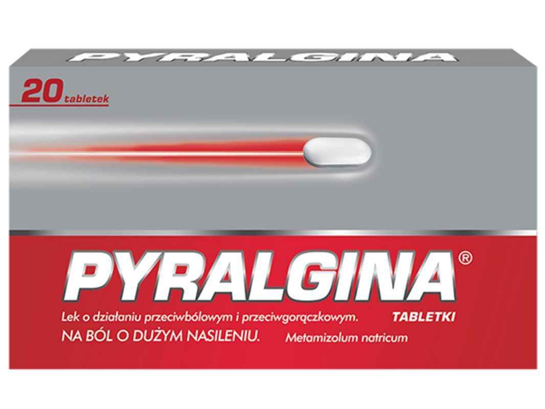 Pyralgina 500 mg 20 tablets