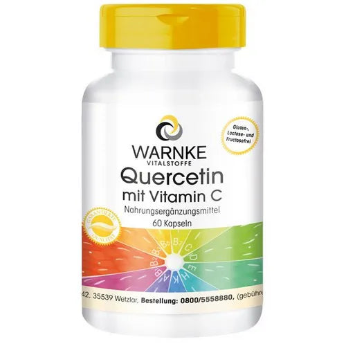 QUERCETIN WITH Vitamin C Capsules - UKDorf