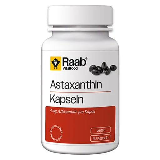 RAAB Vitalfood Astaxanthin Capsules - UKDorf