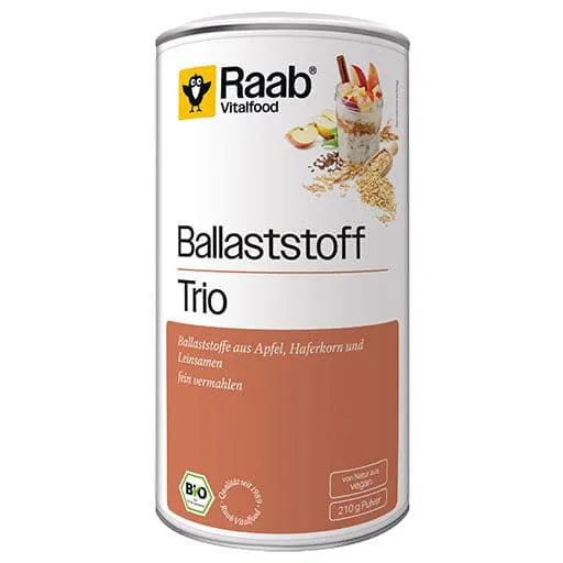 RAAB Vitalfood Fiber Trio Powder Organic - UKDorf