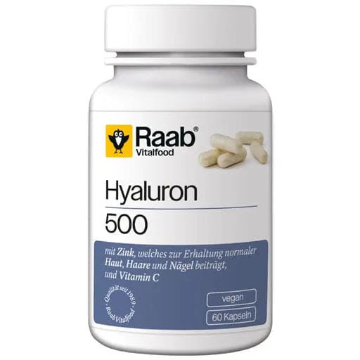 RAAB Vitalfood Hyaluron 500 capsules - UKDorf
