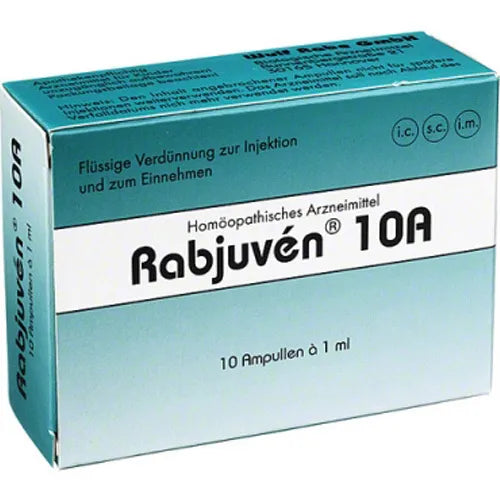 RABJUVEN 10A ampoules 10 pcs - UKDorf