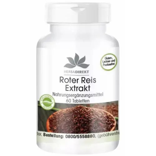 RED RICE Extract Tablets - UKDorf