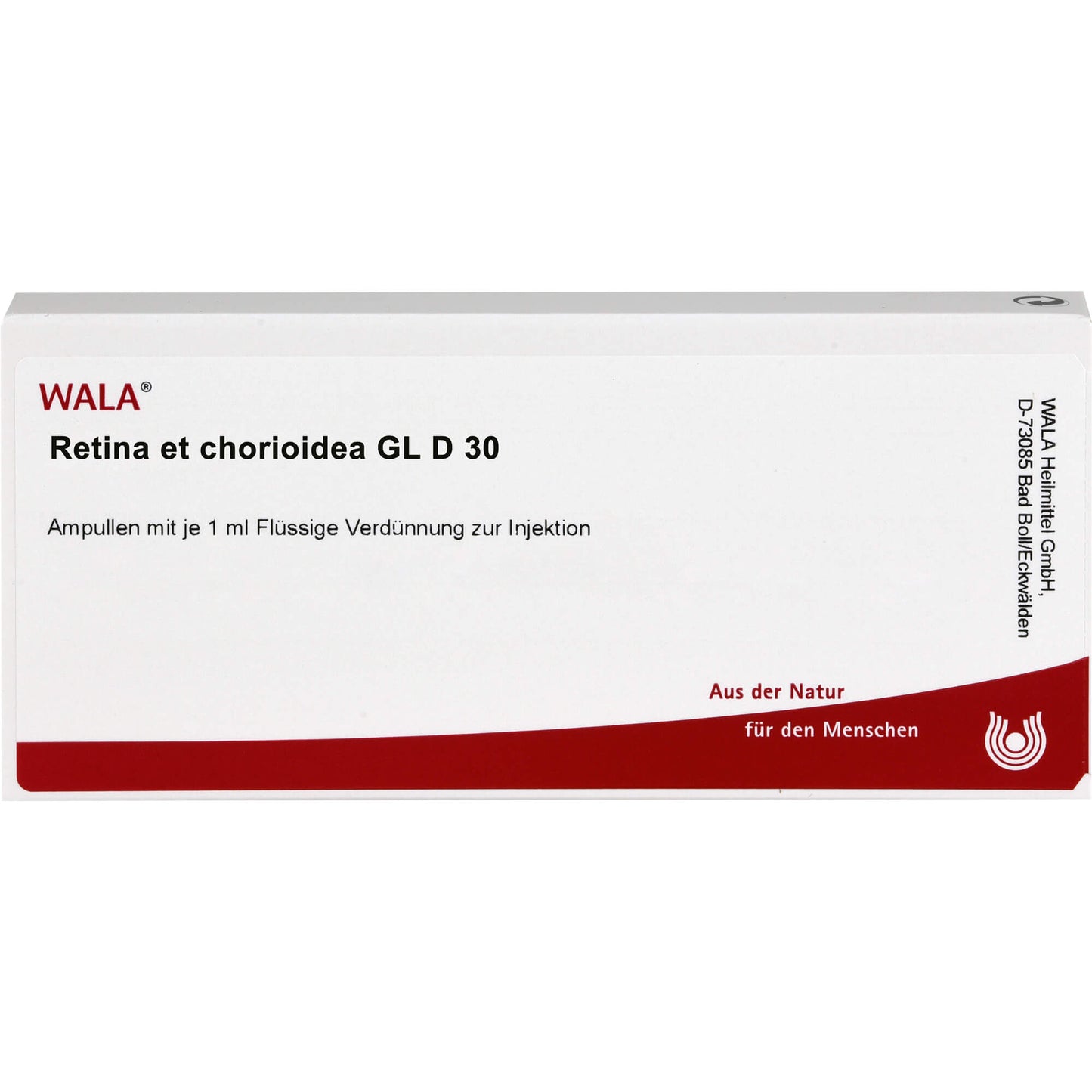 RETINA ET Chorioidea GL D 30 ampoules