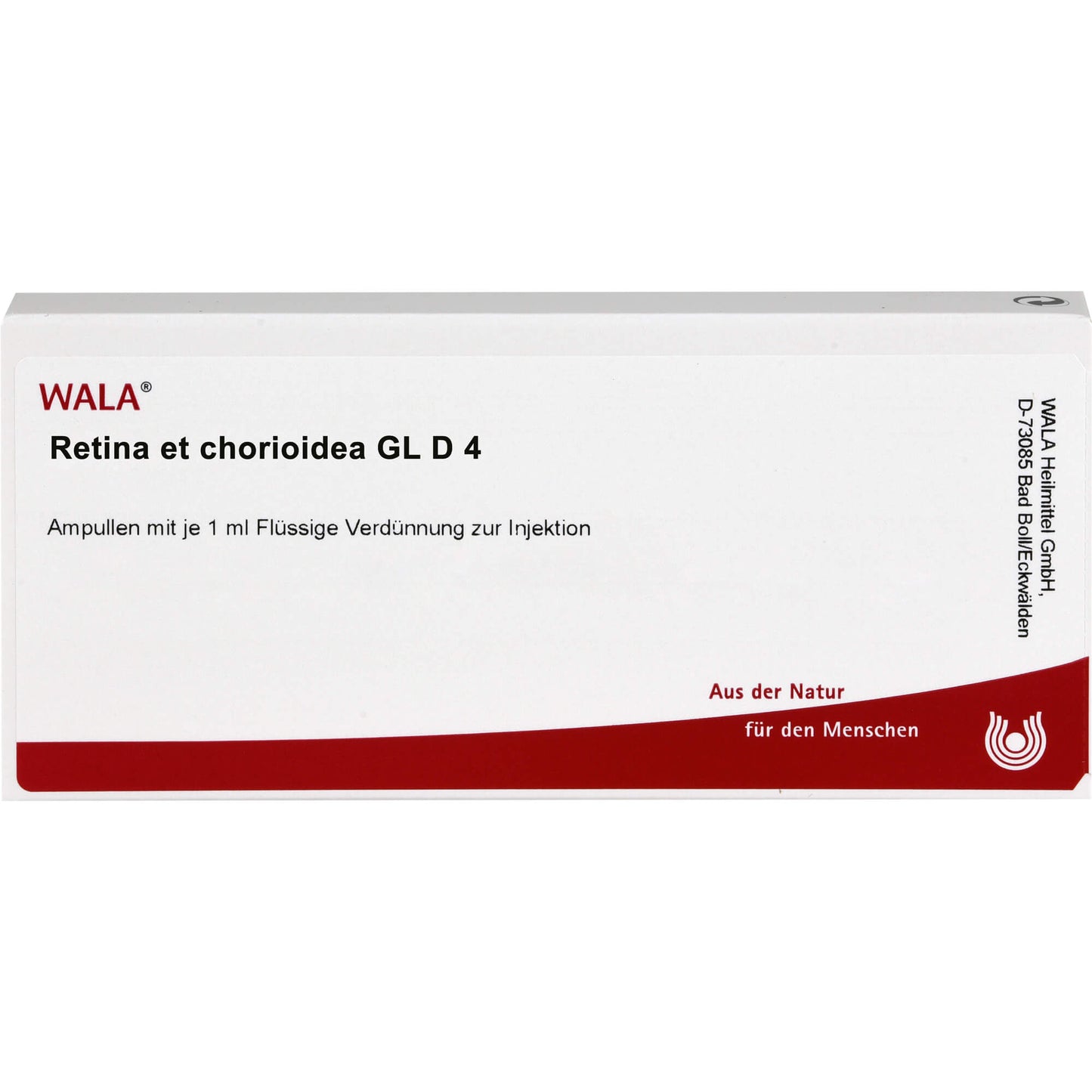 RETINA ET Chorioidea GL D 4 ampoules