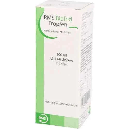 RMS Biofrid Lactic Acid dextrorotatory Drops 100 ml