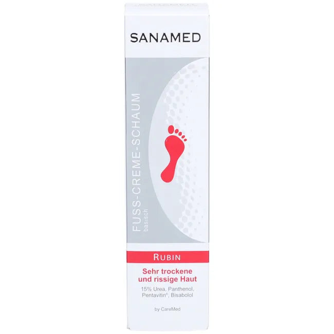 RUBIN SANAMED foot cream foam 150 ml