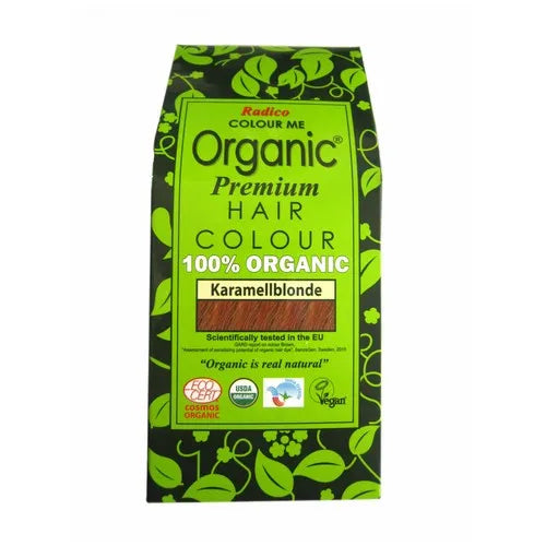 Radico Organic Hair Color Caramel Blonde 100 g