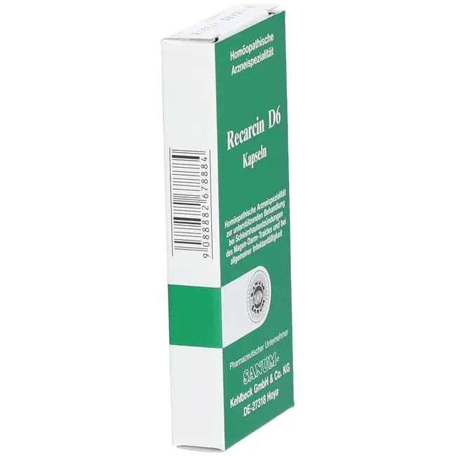 Recarcin D6 = weak (Bacillus firmus D6) capsules