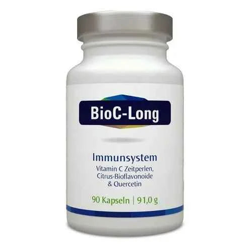 Reduction of fatigue, BIOC-LONG Vit.C retard bioflavonoids Quercetine Immunesystem