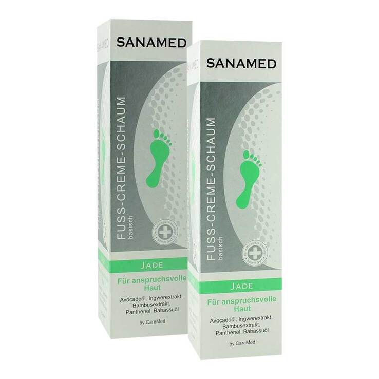SANAMED Foot Cream Foam Jade 300 ml