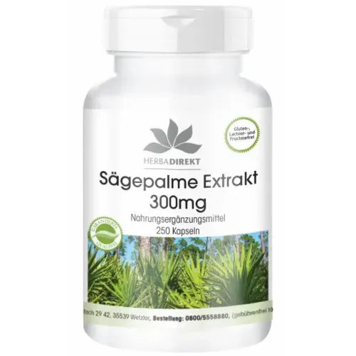 SAW PALMETTO EXTRACT 300 mg capsules - UKDorf