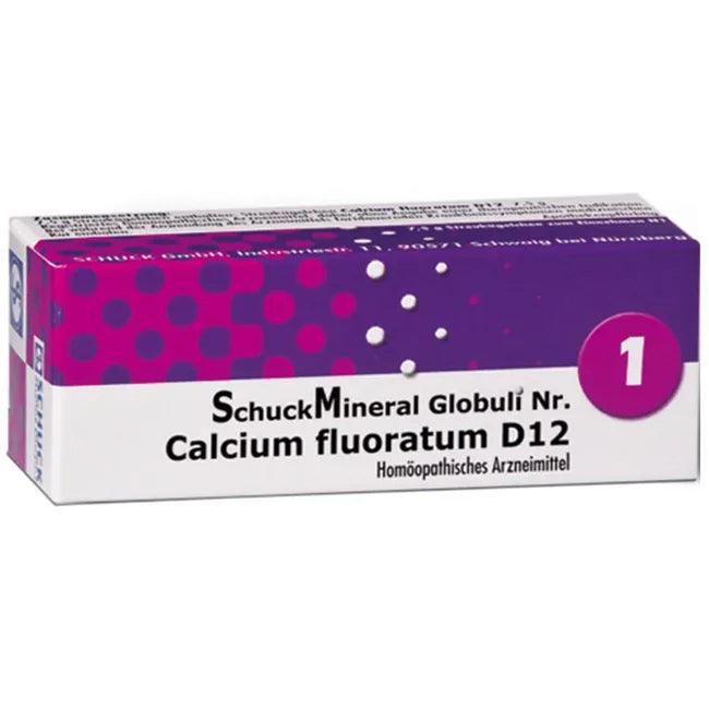 SCHUCKMINERAL Globules 1 Calcium fluoratum D12 - UKDorf