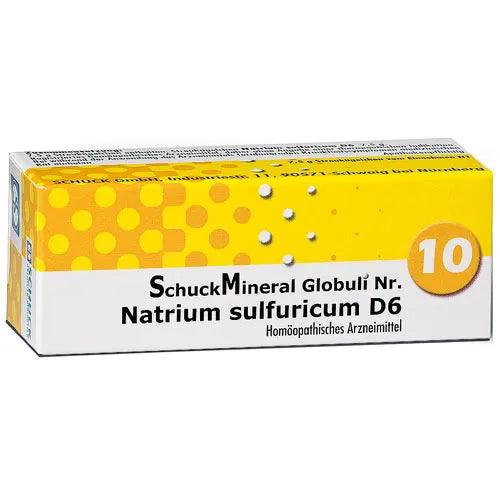 SCHUCKMINERAL globules 10 sodium sulfuricum (Natrium sulfuricum) D6 - UKDorf