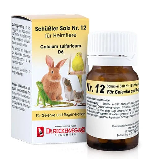 SCHÜSSLER SALT No.12 Calcium sulf.D 6 for pets - UKDorf