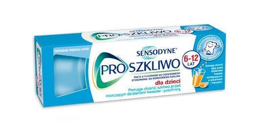 SENSODYNE PROSZKLIWO Toothpaste for children 6-12 years - UKDorf