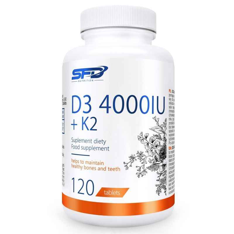 SFD D3 4000 + K2 120 tablets