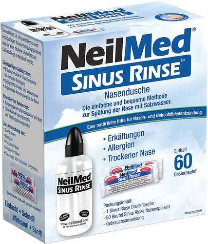 SINUS RINSE Neilmed Nasal and sinus rinse kit for adults (60 sachets)