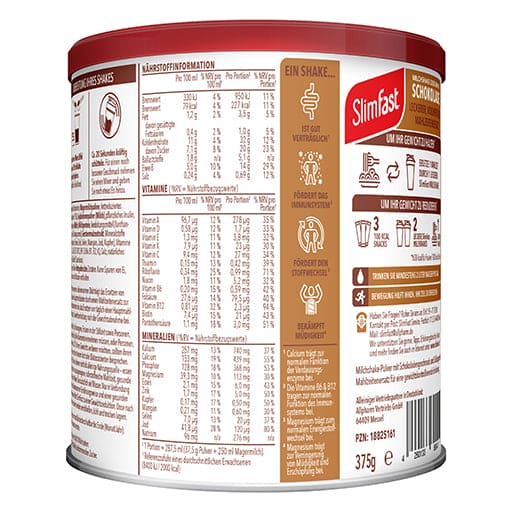 SLIM FAST Powder Chocolate - UKDorf