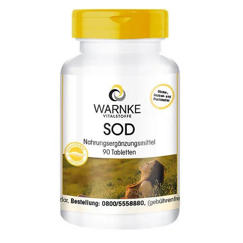 SOD, Superoxide dismutase, SOD tablets - UKDorf