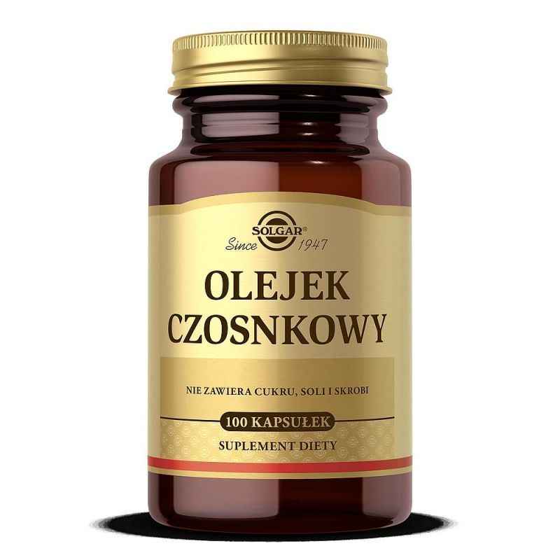 SOLGAR Garlic Oil 100 Capsules
