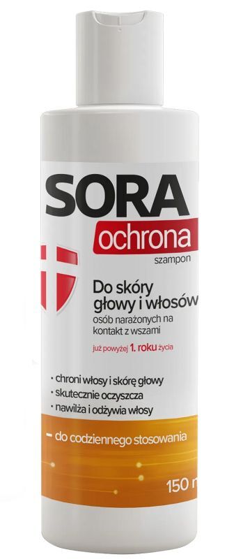 SORA PROTECTION Shampoo-gel for the scalp of people exposed to contact with lice 150 ml