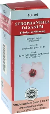 STROPHANTHUS D 4 drops 100 ml