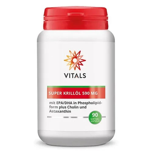 SUPER KRILL OIL 590 mg Softgel Capsules 90 count