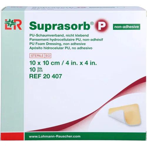 SUPRASORB P PU foam non-adhesive 10x10 cm - UKDorf