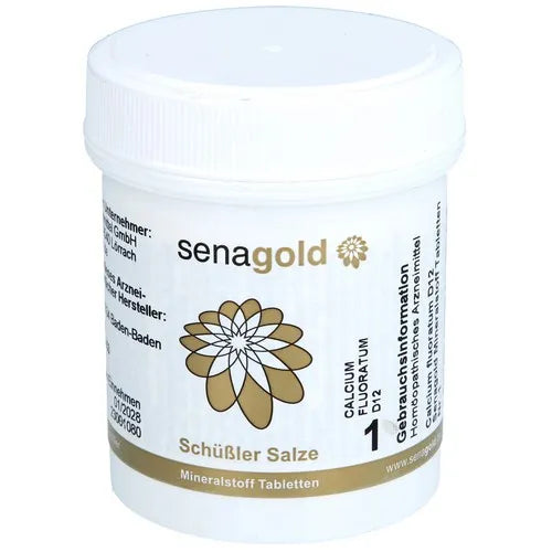 Schüssler Salt No. 1 Calcium fluoratum D 12 (BIOCHEMIE Senagold) - UKDorf