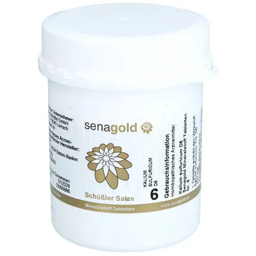 Schüssler Salt No. 6 Kalium sulfuricum D 6 (BIOCHEMIE Senagold) - UKDorf