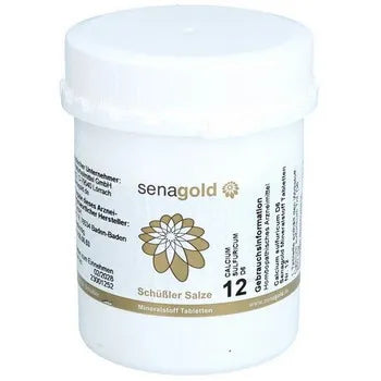 Schüssler Salt Senagold No. 12 Calcium sulfuricum D6 Tabl. (4x1000) 4000 pcs - UKDorf