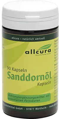Sea buckthorn oil capsules, carotenoids, vitamin E, essential fatty acids - UKDorf