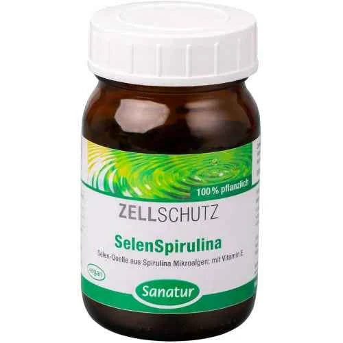 Selenium tablets, + spirulina Tablets