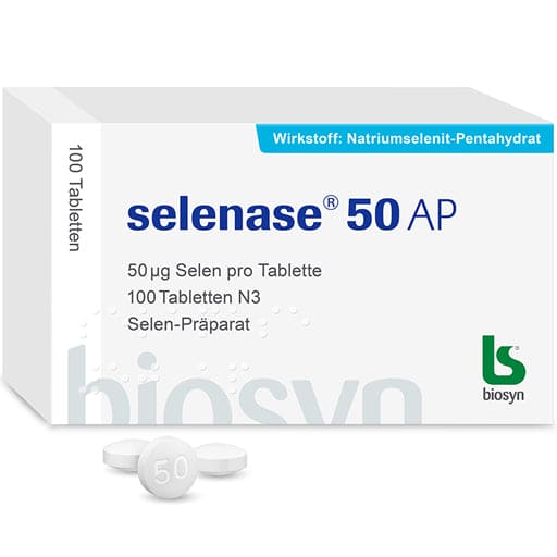 Sodium selenite pentahydrate, SELENASE 50 AP tablets - UKDorf