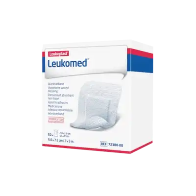 Sterile wound dressing, LEUKOMED sterile plasters 8x10 cm - UKDorf