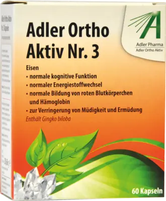 Strong immune system, IRON, Ortho Active Capsules No.3 - UKDorf