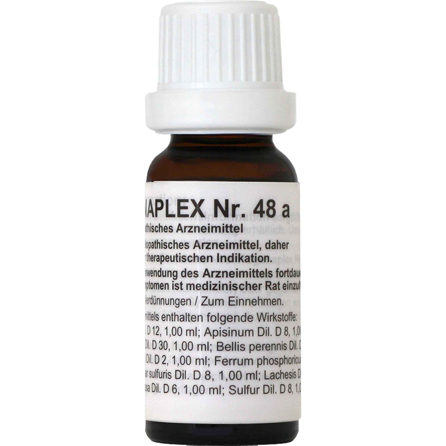 Sulphur, Apisinum, Echinacea angustifolia, Bellis perennis, Lachesis, REGENAPLEX No. 48