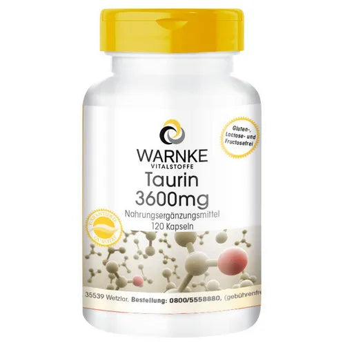 TAURINE 3600 mg capsules - UKDorf