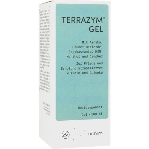 care and recovery of stressed muscles and joints TERRAZYM gel