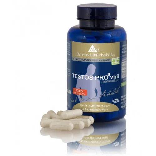 TESTOS PRO viril masculine capsules 120 pcs - UKDorf