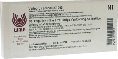 VERTEBRA cervicalis GL D 30 ampoules - UKDorf