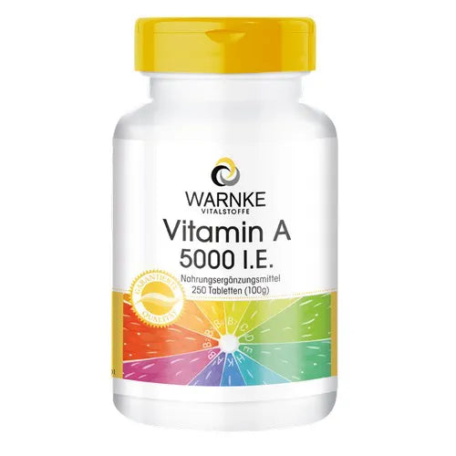 VITAMIN A 5,000 IU tablets 250 pcs - UKDorf