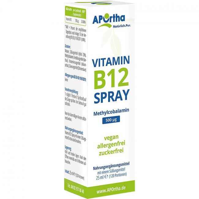 VITAMIN B12 500 µg spray 25 ml