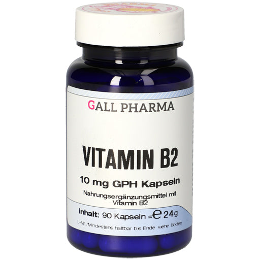 VITAMIN B2 10 mg GPH capsules - UKDorf