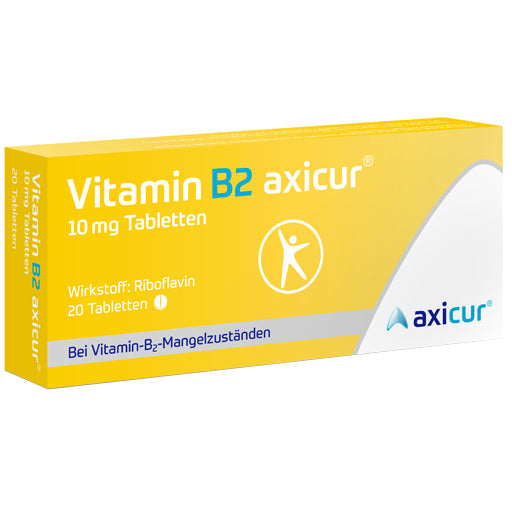 VITAMIN B2 AXICUR 10 mg tablets - UKDorf