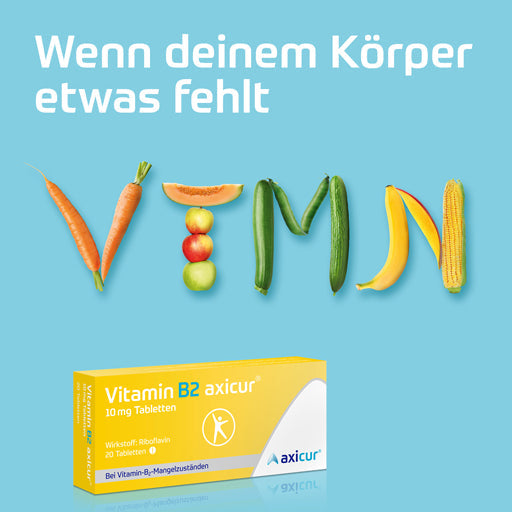 VITAMIN B2 AXICUR 10 mg tablets - UKDorf